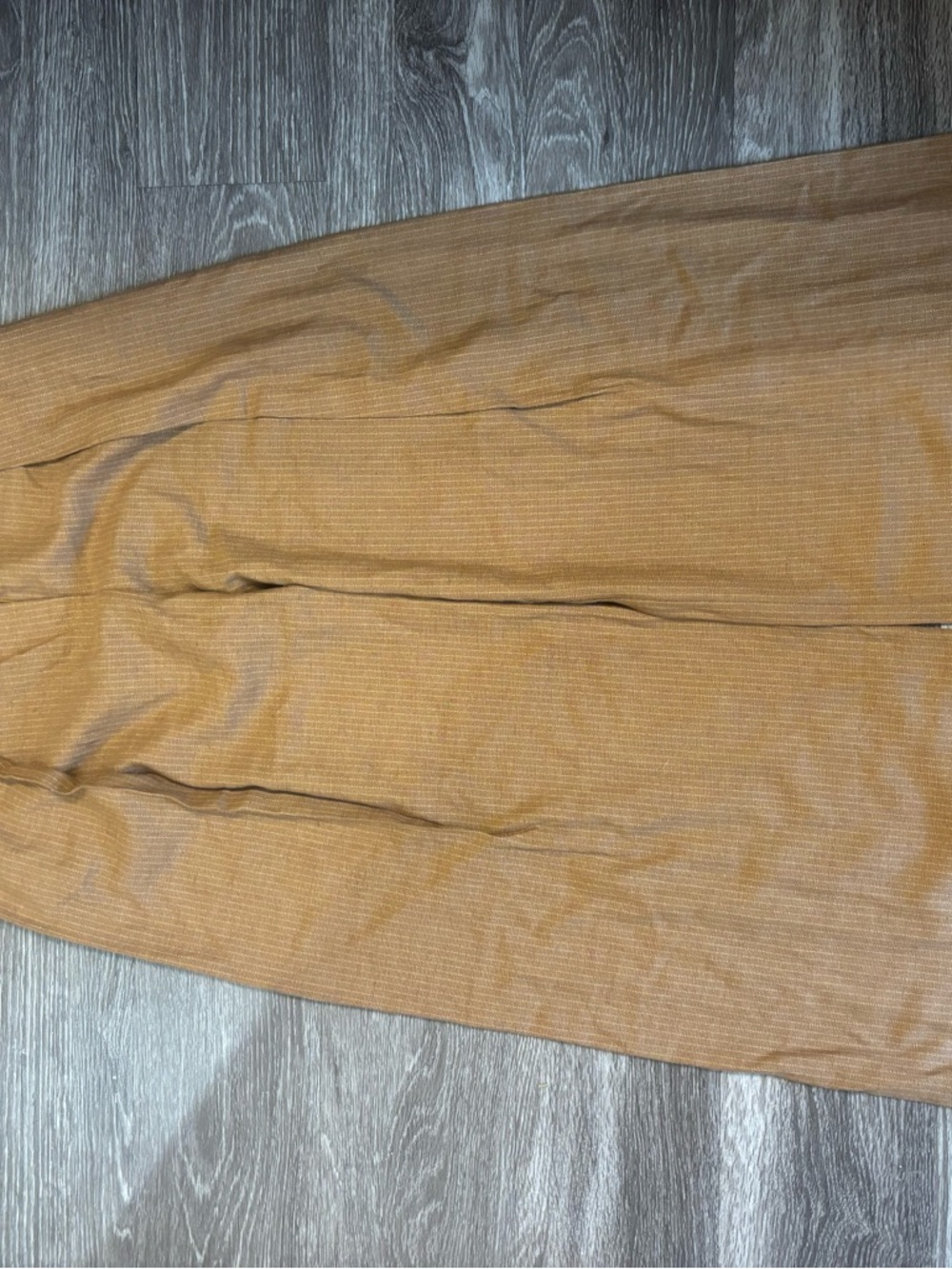 Sloane & Co. Brown Pinstripe Vest and Wide-Leg Pants - Picture 7 of 7